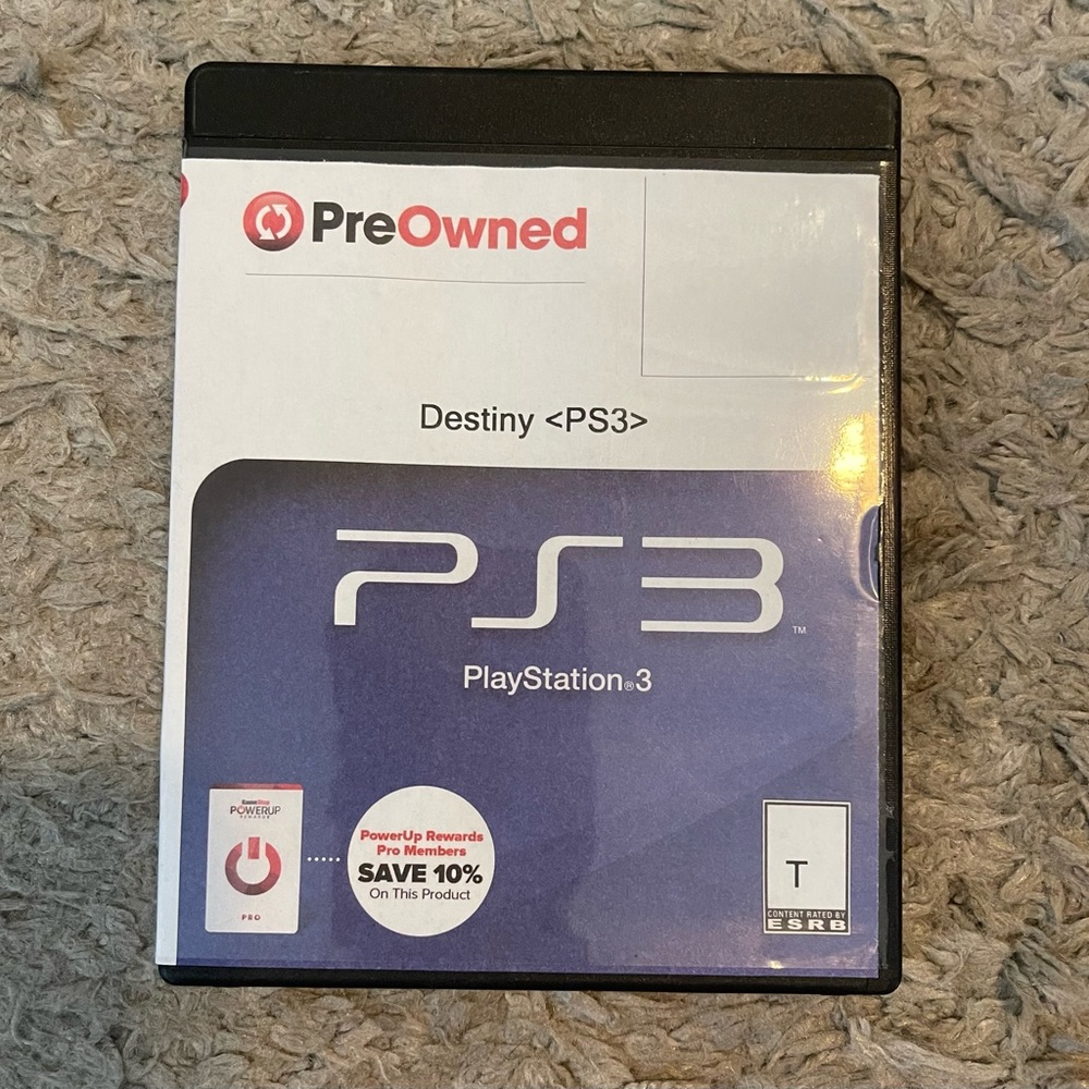 PS3 Destiny Video Game